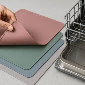 11 Heat Resistant Silicone Placemats - Flexible & Dishwasher Safe
