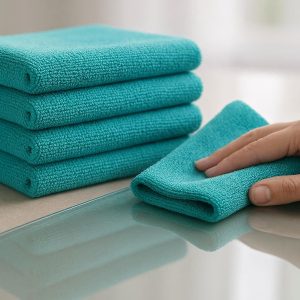 Glass Cleaning Microfiber Towels - Ultra-Soft for Streak-Free Shine